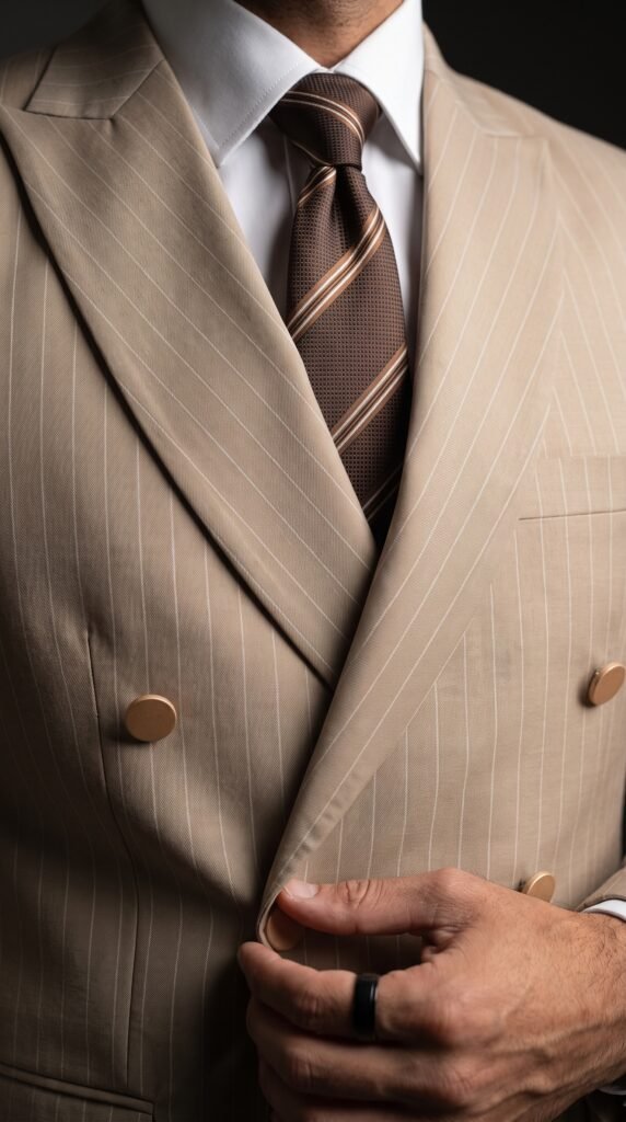 Skin Linen Double Breasted Blazer