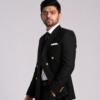 Black Double Breasted Blazer
