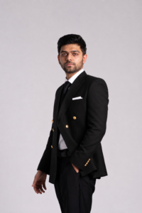 Black Double Breasted Blazer
