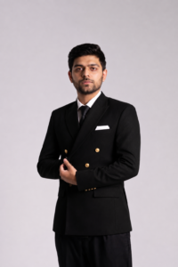 Black Double Breasted Blazer