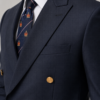Navy Blue Double Breasted Blazer